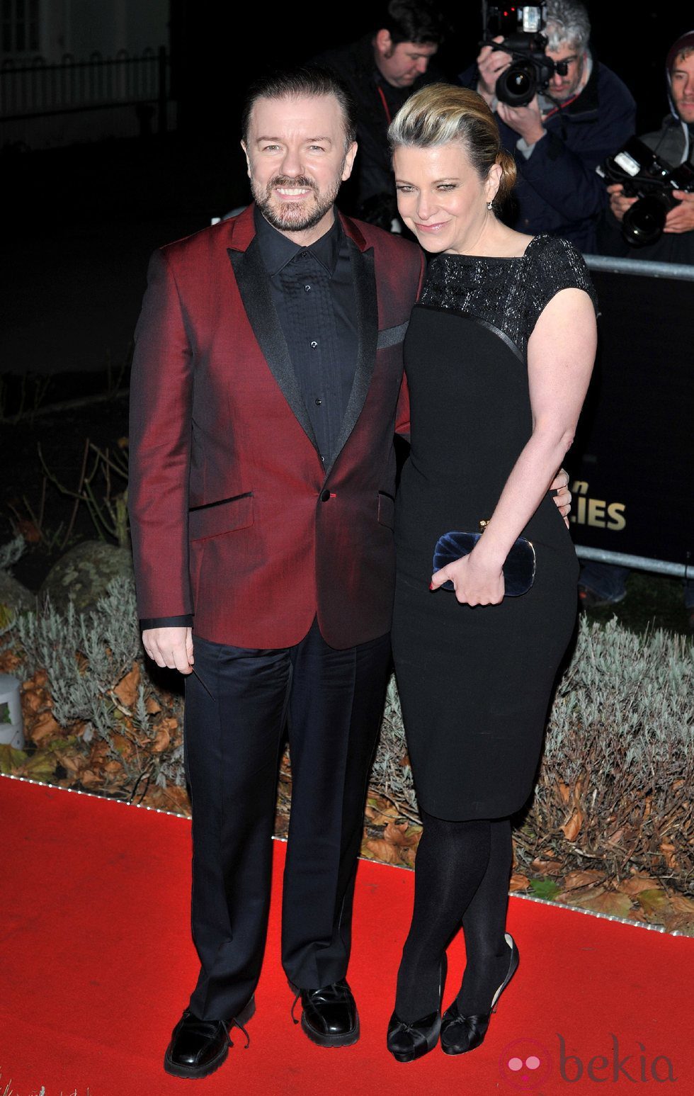 Ricky Gervais en los Military Awards 2012