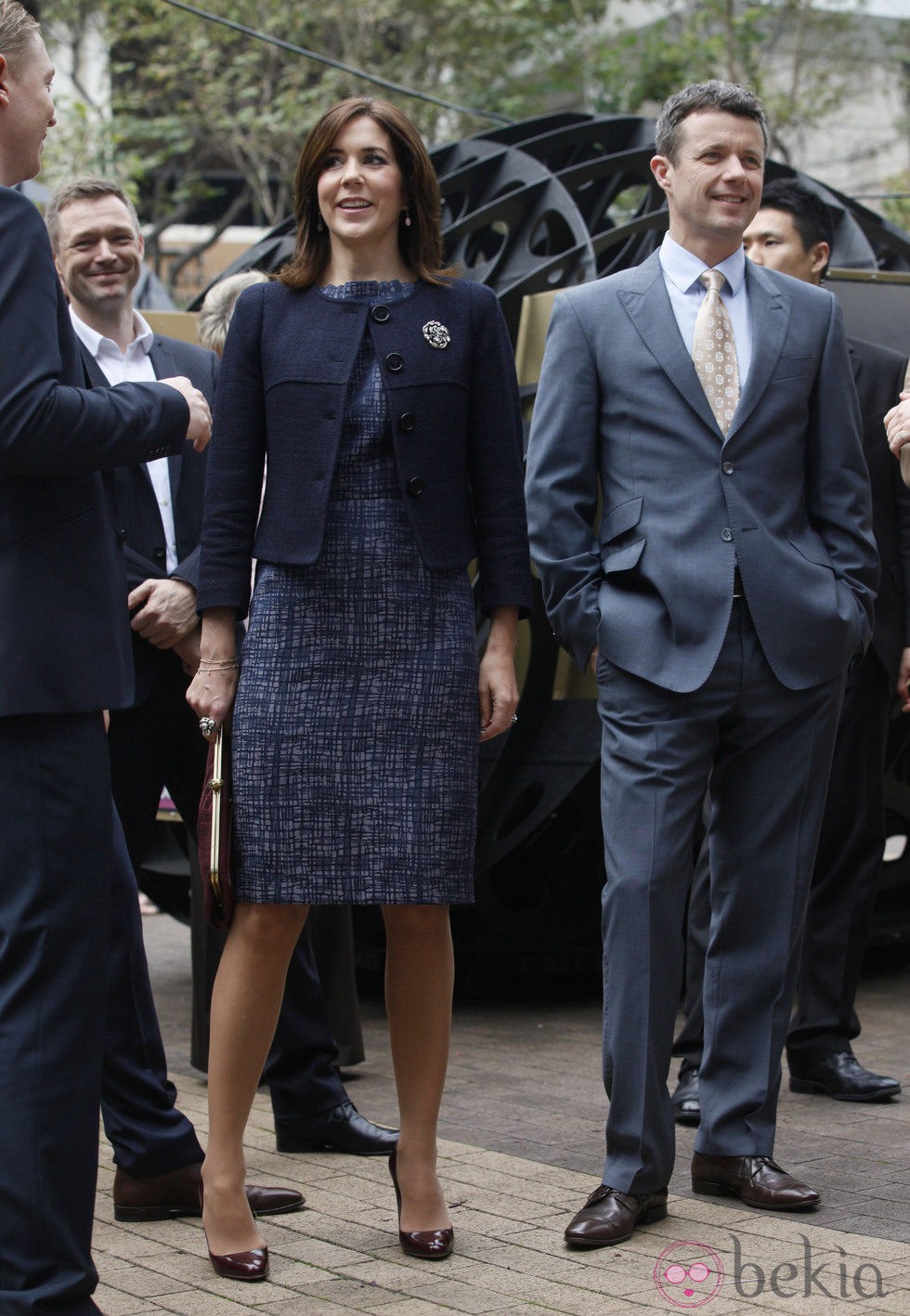 Federico y Mary de Dinamarca durante su visita oficial a Hong Kong 