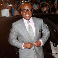 L.A. Reid en una fiesta de 'The X Factor'