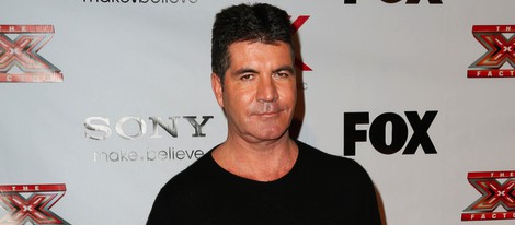 Simon Cowell en una fiesta de 'The X Factor'