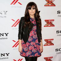 Demi Lovato en una fiesta de 'The X Factor'