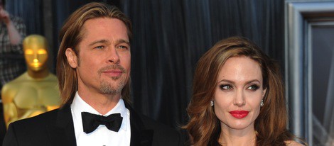 Angelina Jolie y Brad Pitt en la alfombra roja