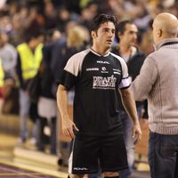 David Bustamante en el partido benéfico II Desafío Solidario en León