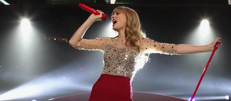 Taylor Swift en el concierto Jingle Ball 2012 de Nueva York