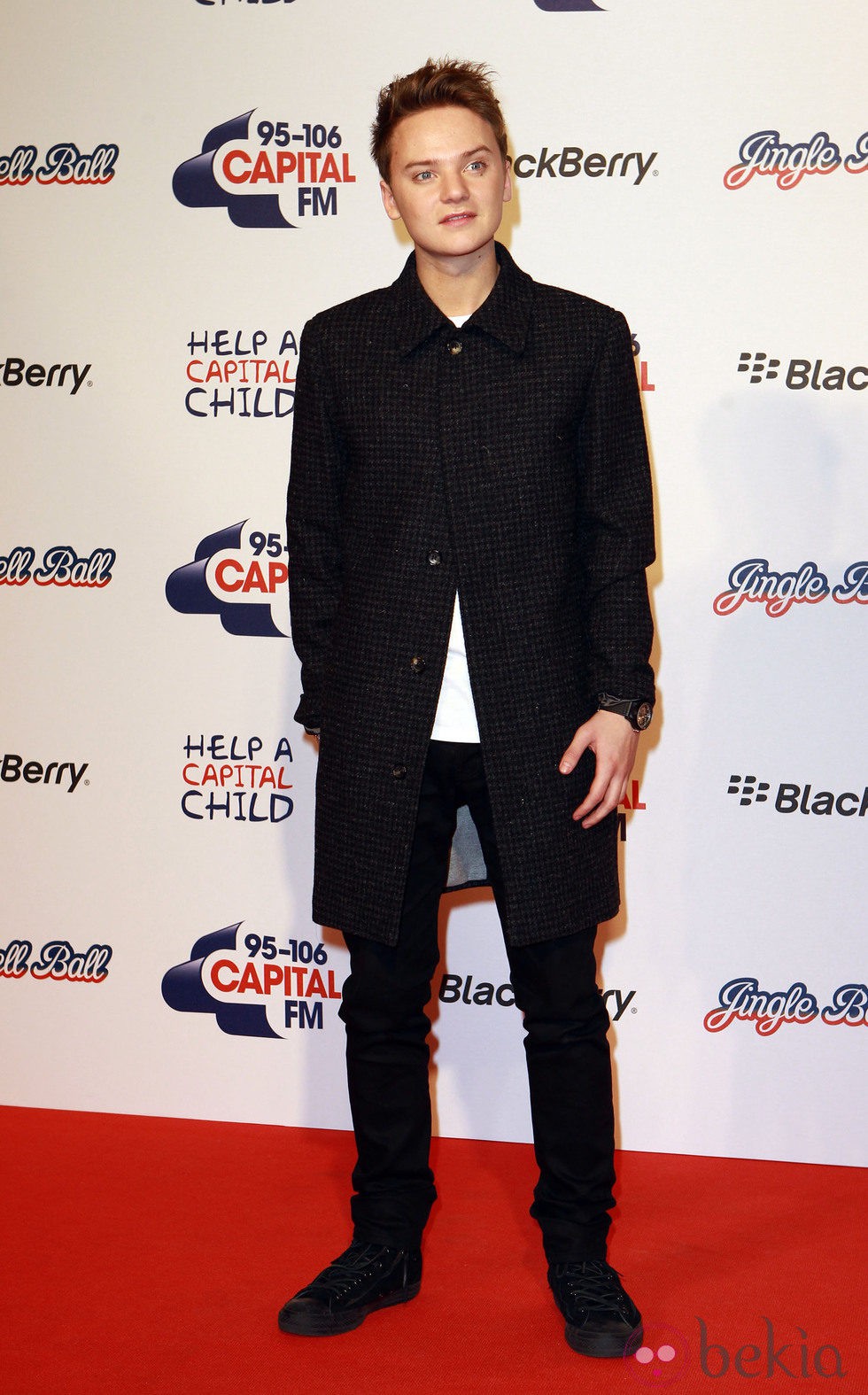 Conor Maynard en el concierto Jingle Ball 2012 de Londres