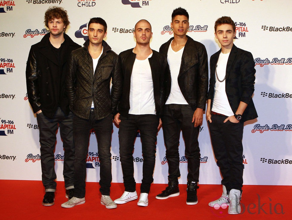 The Wanted en el concierto Jingle Ball 2012 de Londres