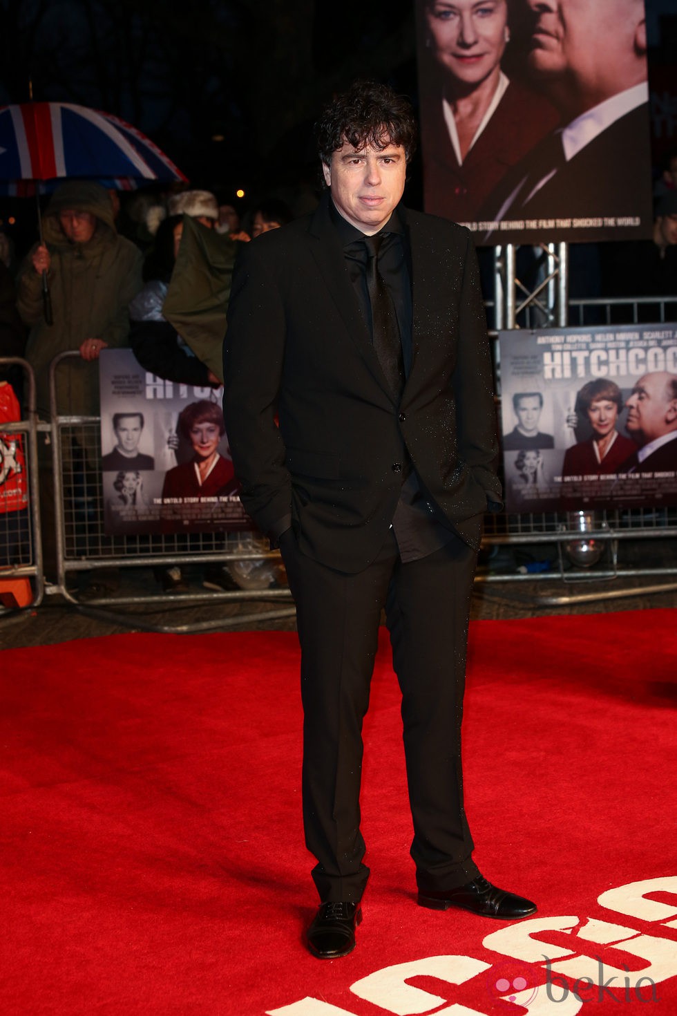 Sacha Gervasi en el estreno de 'Hitchcock' en Londres