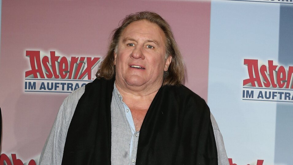 Gérard Depardieu en la premiere de 'Asterix y Obelix'