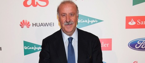 Vicente del Bosque en los Premios As del Deporte 2012