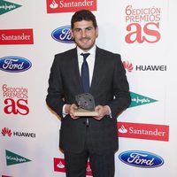 Iker Casillas en los Premios As del Deporte 2012