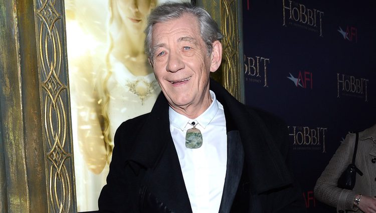 Ian Mckellen en el estreno de la premiere de 'El Hobbit'