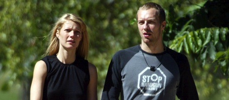 Gwyneth Paltrow y su marido Chris Martin