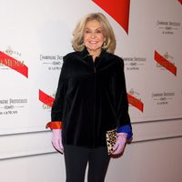 Beatriz de Orleans en la fiesta Maison Mumm