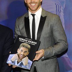 Sergio Ramos en la presentación de su libro 'Corazón, carácter y pasión'