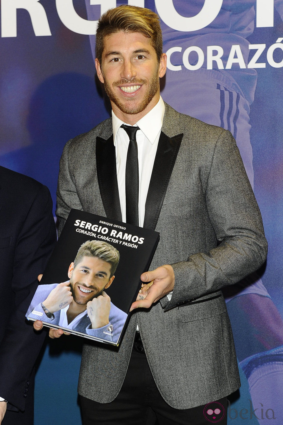 Sergio Ramos en la presentación de su libro 'Corazón, carácter y pasión'