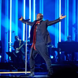 Seal en el concierto en honor al Premio Nobel de la Paz 2012