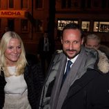 Haakon y Mette-Marit de Noruega en el concierto en honor al Premio Nobel de la Paz 2012