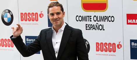 David Bisbal en la gala del centenario del Comité Olímpico Español