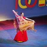 Cecilia Gómez en la gala del centenario del Comité Olímpico Español