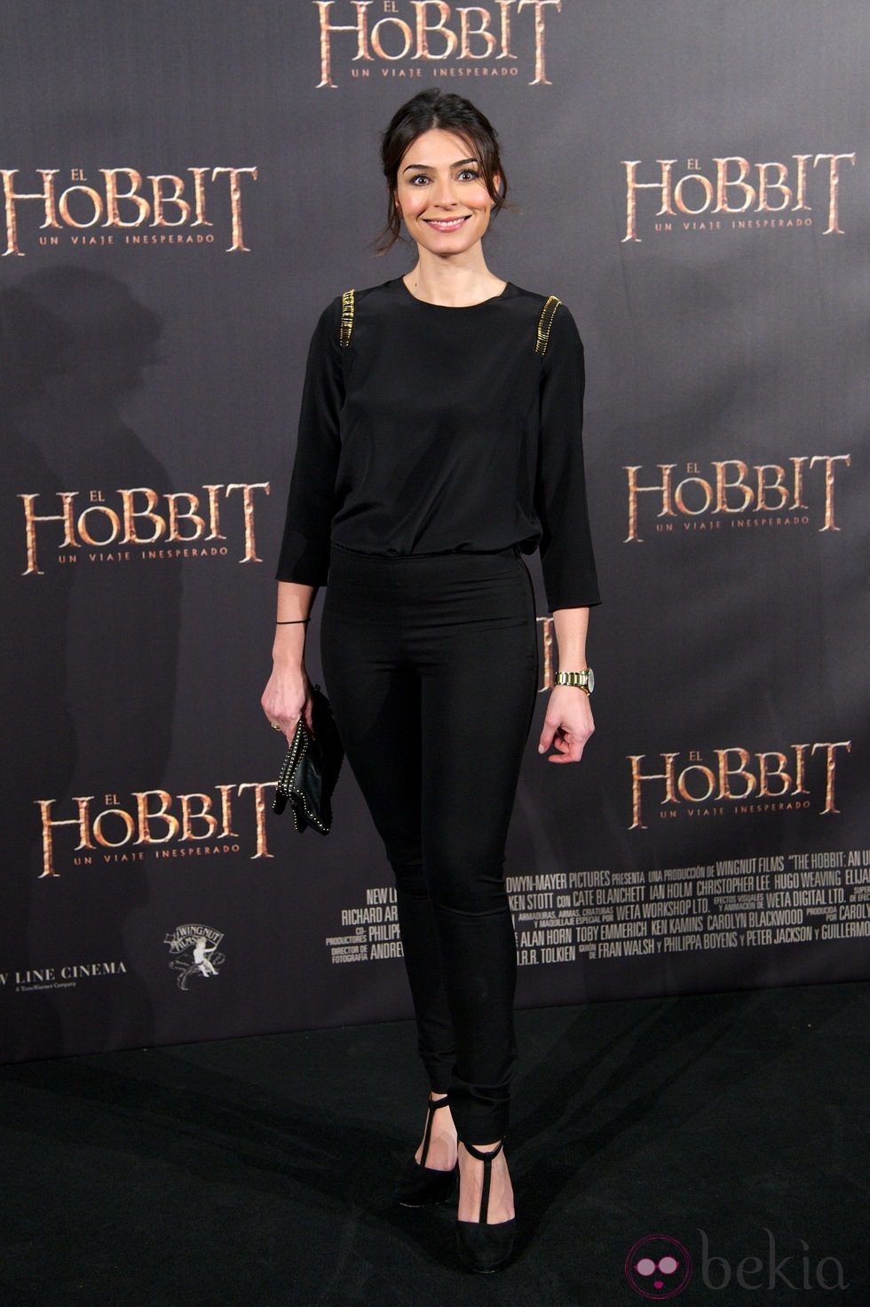 Marta Fernández en el estreno de 'El Hobbit: Un viaje inesperado'