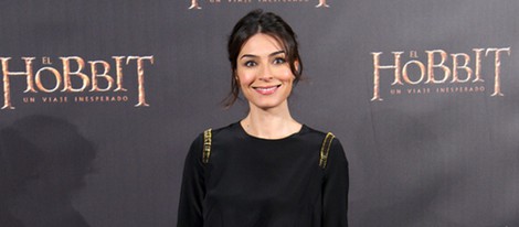 Marta Fernández en el estreno de 'El Hobbit: Un viaje inesperado'