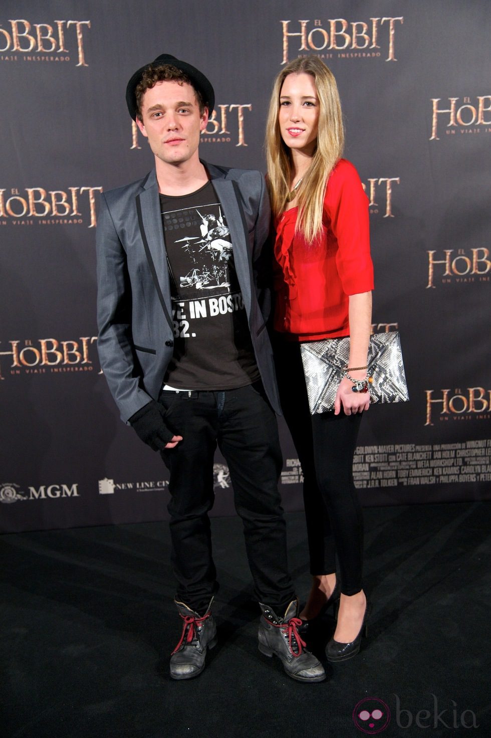 Fede Aguado en el estreno de 'El Hobbit: Un viaje inesperado'