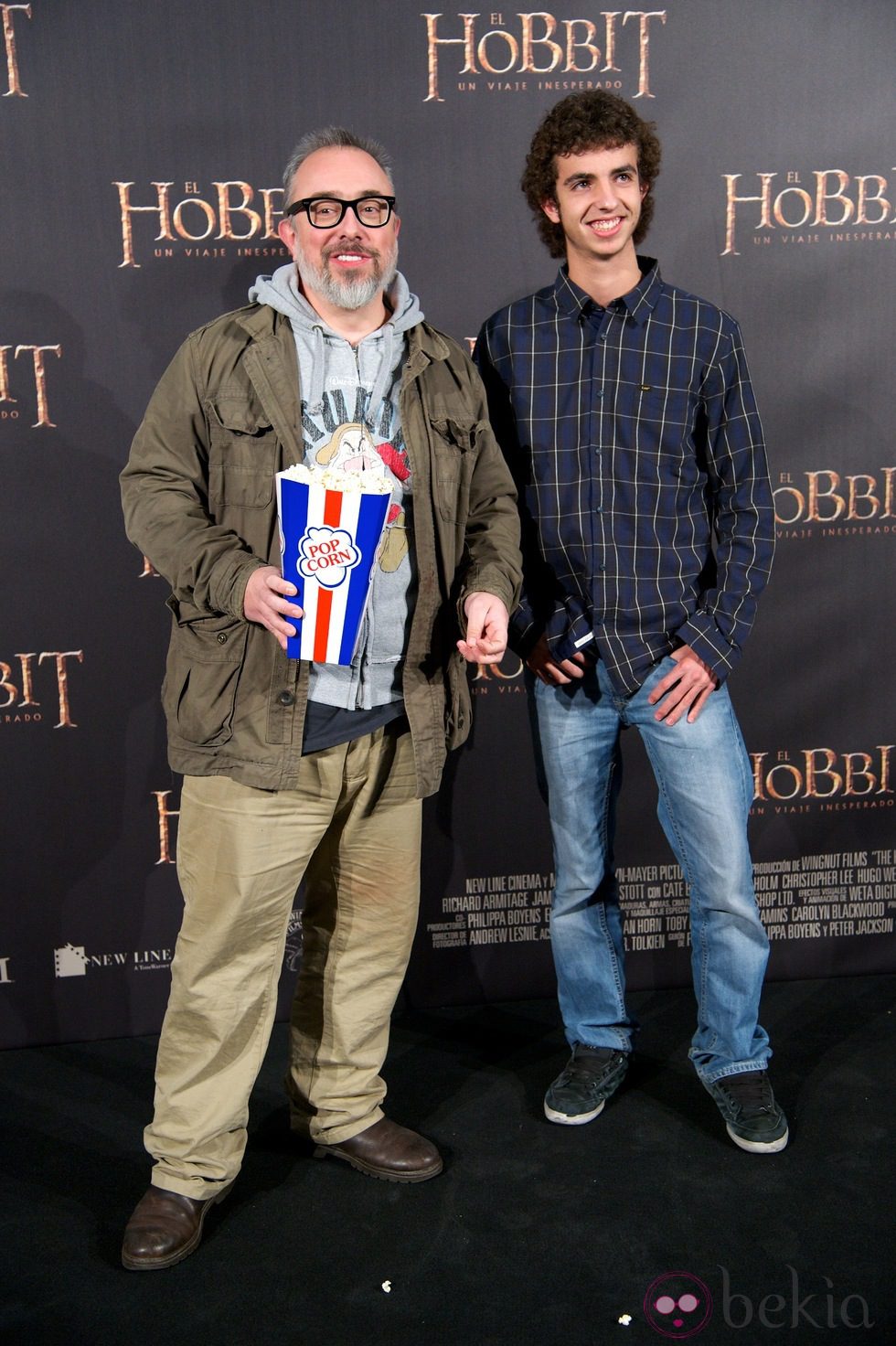 Álex de la Iglesia en el estreno de 'El Hobbit: Un viaje inesperado' en Madrid