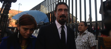 John McAfee puesto en libertad en Guatemala