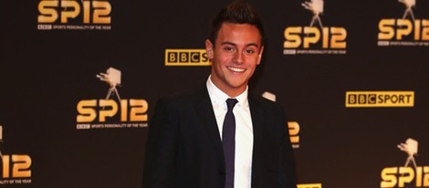 Tom Daley en los Premios a la Personalidad Deportiva del Año