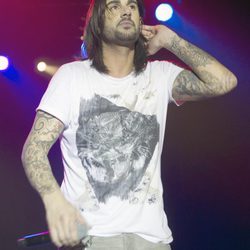 Melendi en la presentación de su disco 'Lágrimas desordenadas'