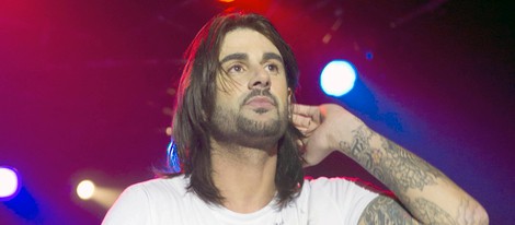 Melendi en la presentación de su disco 'Lágrimas desordenadas'