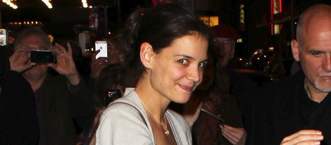 Katie Holmes el día de su 34 cumpleaños