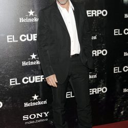 Juan Pablo Shuk en el estreno de 'El Cuerpo'