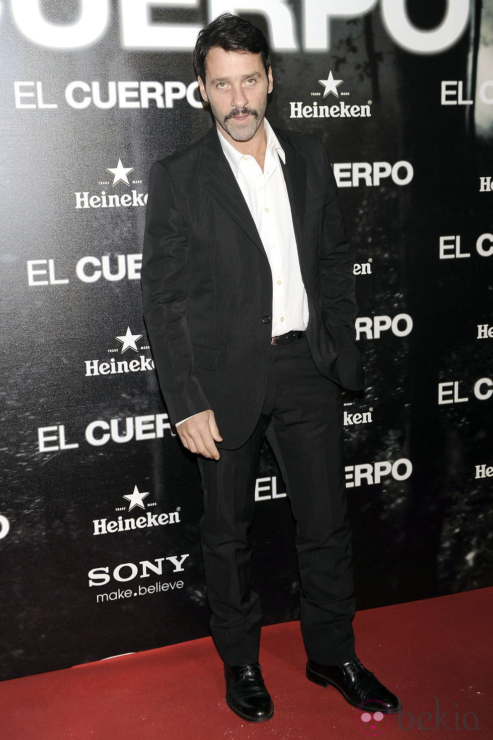 Juan Pablo Shuk en el estreno de 'El Cuerpo'