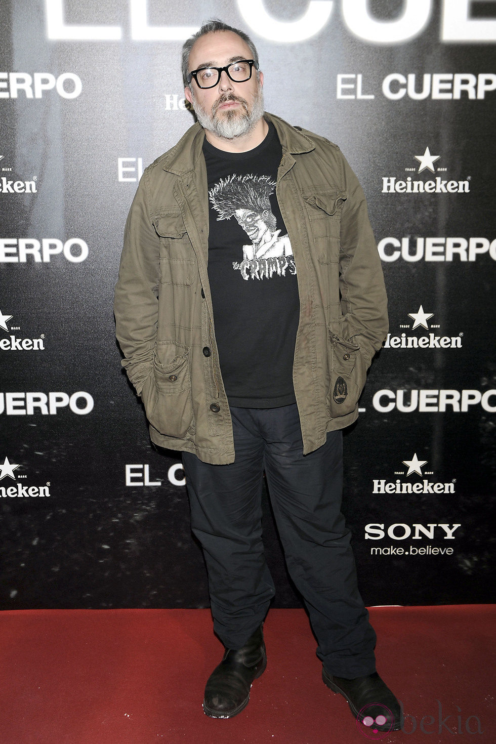 Álex de la Iglesia en el estreno de 'El Cuerpo'