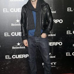 Rubén Sanz en el estreno de 'El Cuerpo'