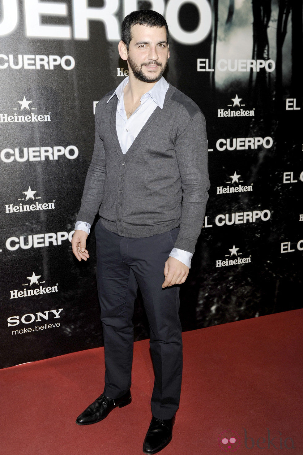 Fran Perea en el estreno de 'El Cuerpo'