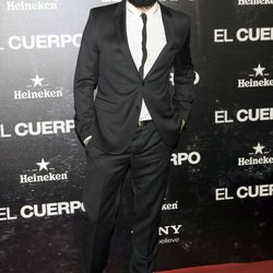 Álex García en el estreno de 'El Cuerpo'