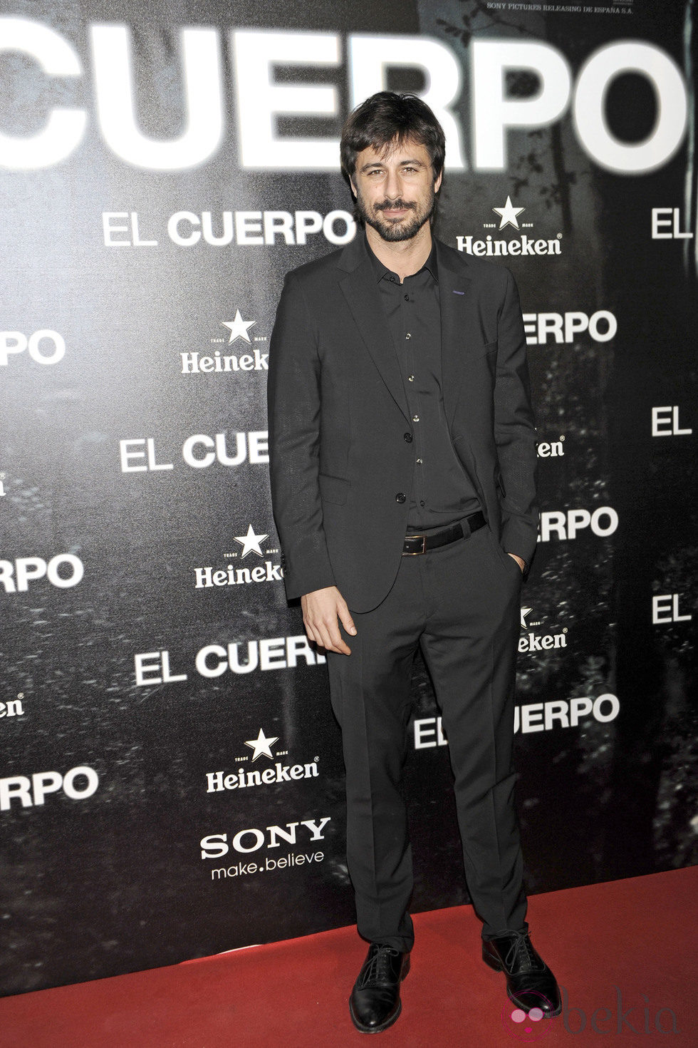 Hugo Silva en el estreno de 'El Cuerpo'