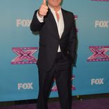 Simon Cowell en la gala final de 'The X Factor'