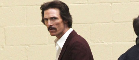 Matthew McConaughey durante en rodaje de la película 'The Dallas Buyers Club'