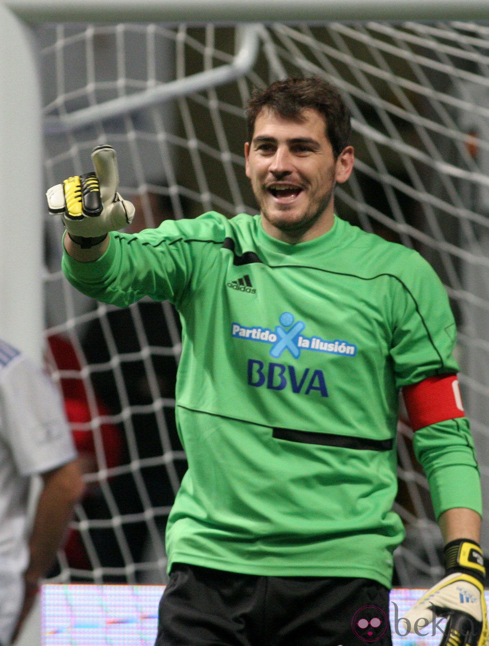 Iker Casillas en el 'Partido x la ilusión' 2012