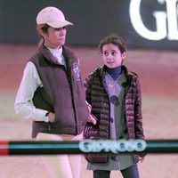 La Infanta Elena y Victoria Federica en la Madrid Horse Week 2012