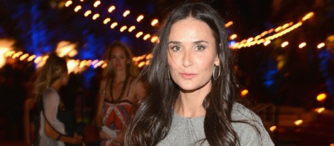 Demi Moore en una cena organizada por Chanel