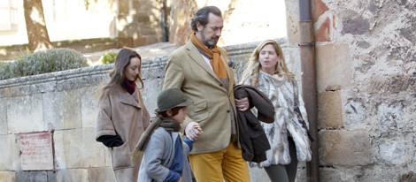 Ignacio de Marichalar en el funeral anual en memoria de su padre