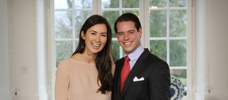 Foto oficial del compromiso de Félix de Luxemburgo y Claire Lademacher