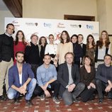 El reparto de 'Gran Reserva' en la presentación de su tercera temporada