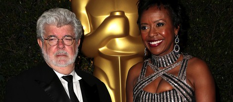 George Lucas y Mellody Hobson