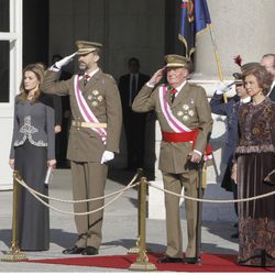 Los Reyes y los Príncipes de Asturias en la Pascua Militar 2013