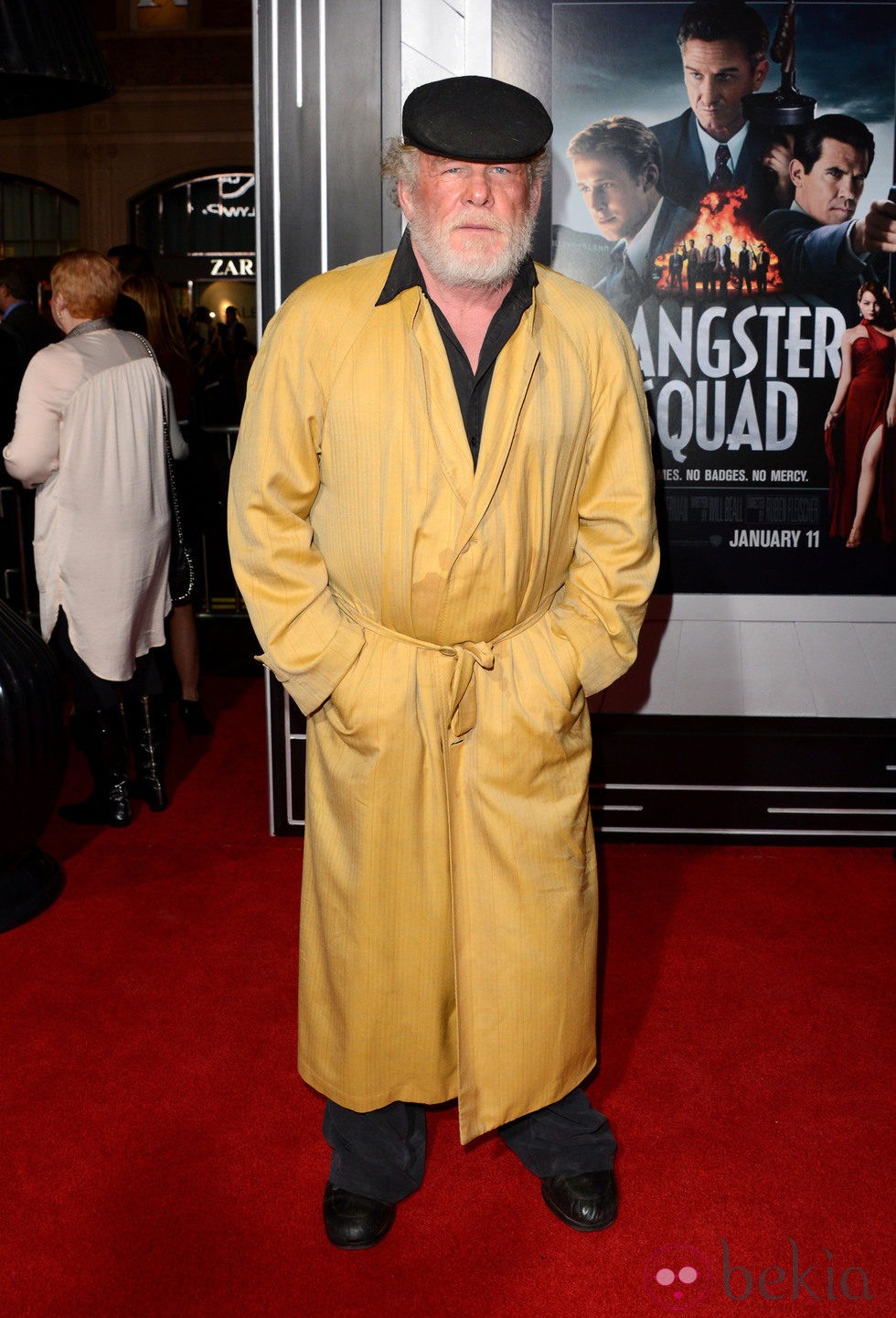 Nick Nolte en el estreno de 'Gangster Squad' en Los Angeles